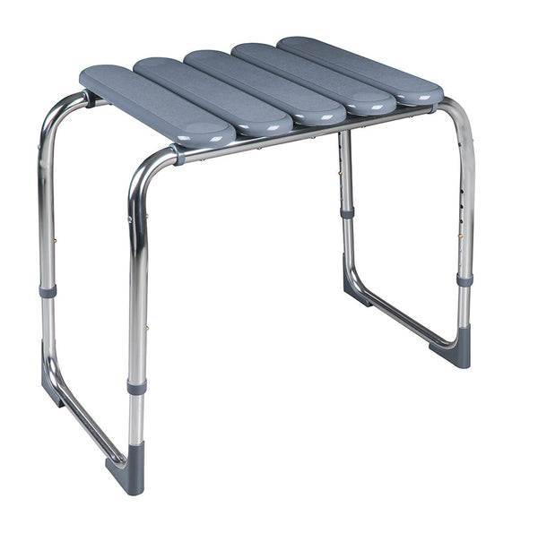 Tabouret de salle de bain Ridder Pro réglable gris