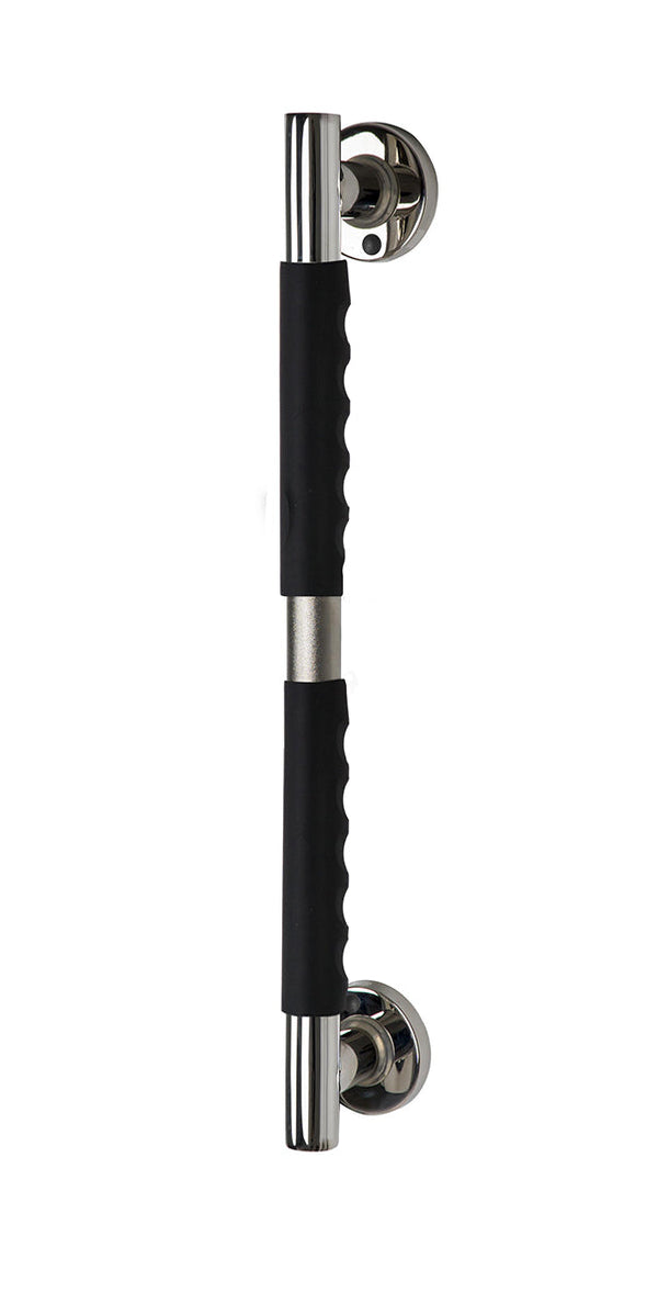 Ridder Ken poignée de bain avec softgrip 60 cm chrome/noir