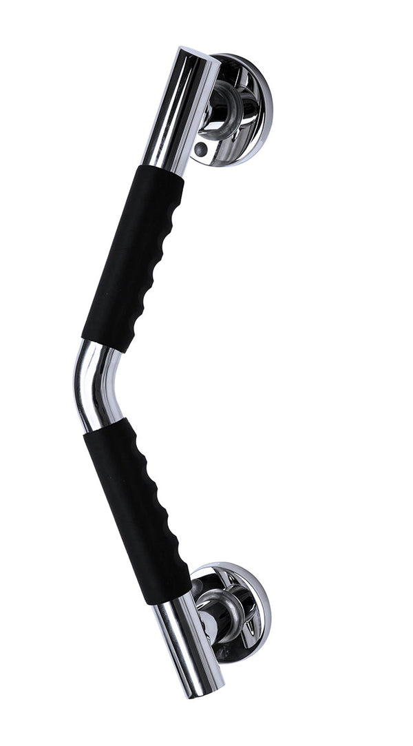 Ridder Ken poignée d'angle de baignoire avec softgrip 43 cm chrome/noir