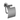 Aloni Stria toiletrolhouder met klep