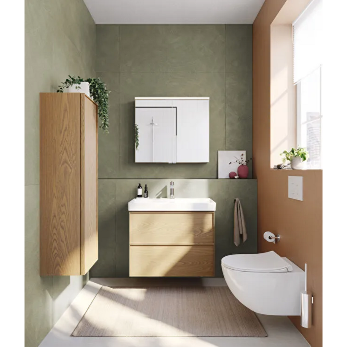 VitrA Sento grijs sfeerbeeld badkamer