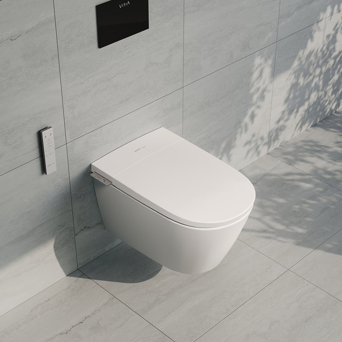 VitrA V-Care 3 Core douche WC wit sfeerfoto toiletruimte
