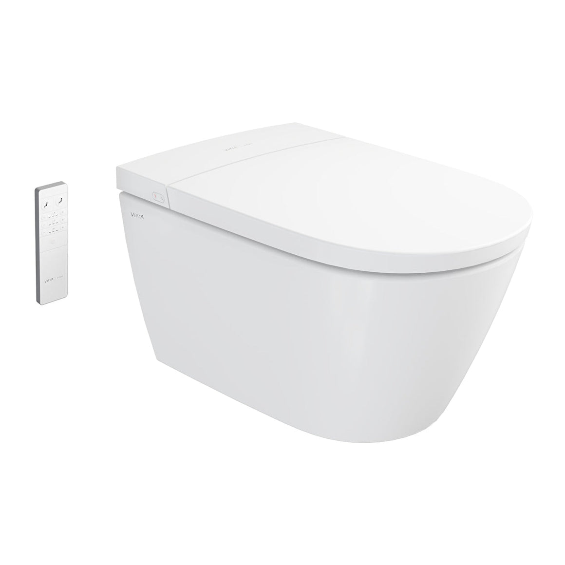 VitrA V-Care 3 Base douche WC wit productfoto met afstandsbediening #variant_57407838257476