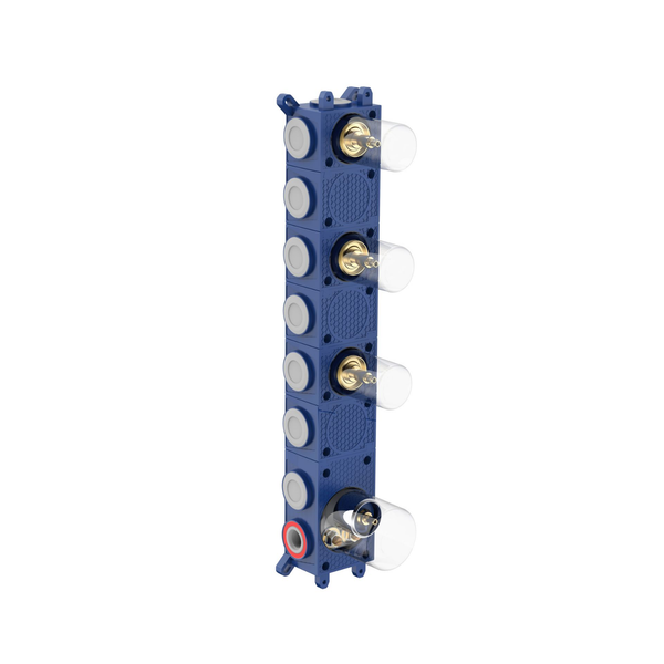 ALONI Stria inbouwbox voor douchemengkraan – 3-weg – thermostatisch – inbouw