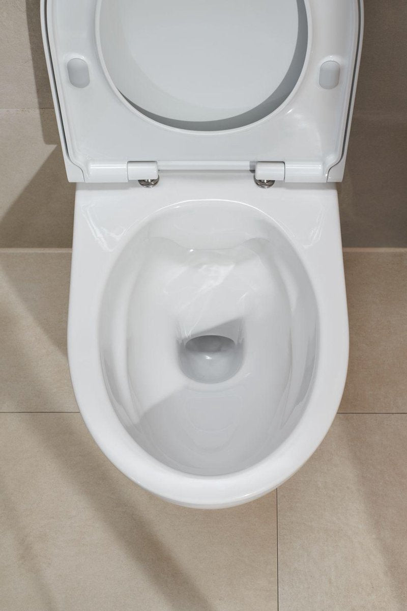 Geberit iCon Wand-WC Tiefspüler Combipack mit TurboFlush und QuickRelease, SoftClose Sitz