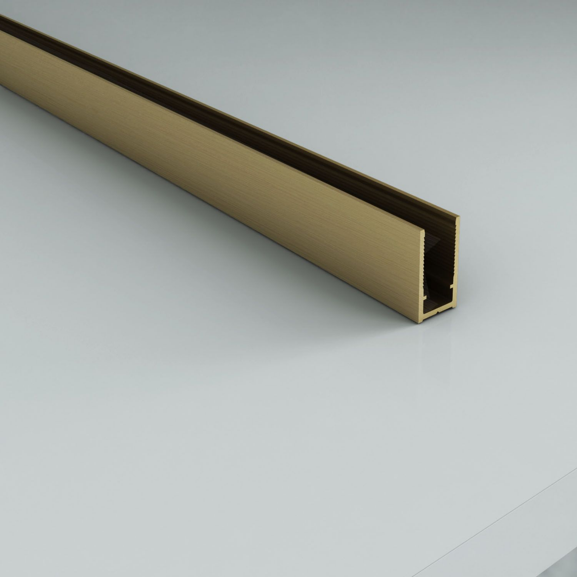 Aloni muurprofiel voor douchewand – geschikt voor 8 mm glas