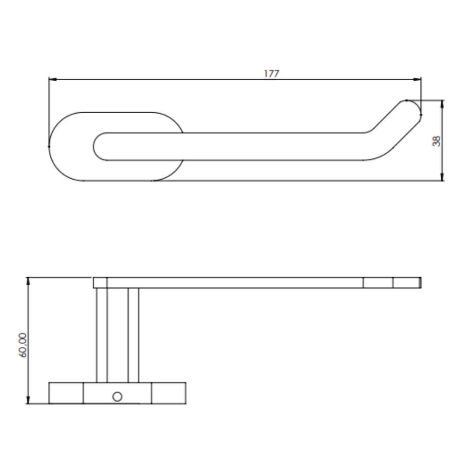 Creavit wc-papier rolhouder