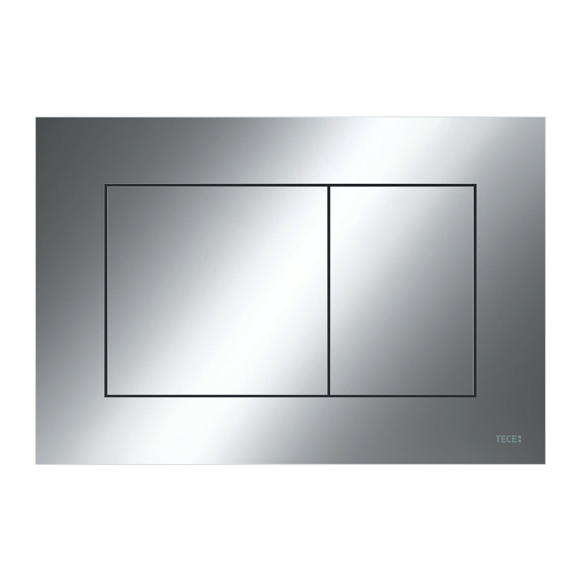 TECE Now WC-bedieningsplaat voor douchespoeltechniek GLANZEND CHROOM - productfoto