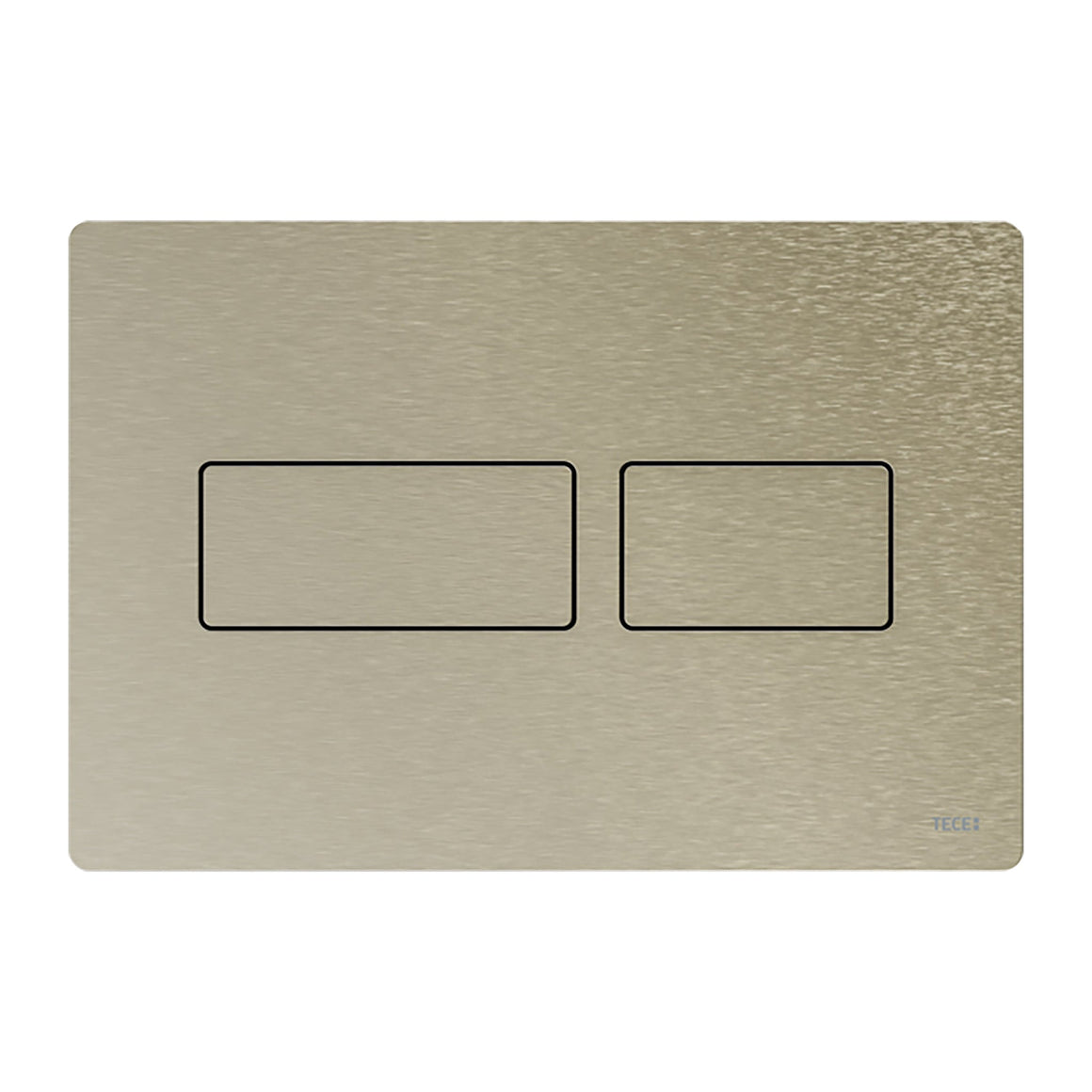TECE Solid WC-bedieningsplaat GEBORSTELD NIKKEL - productfoto