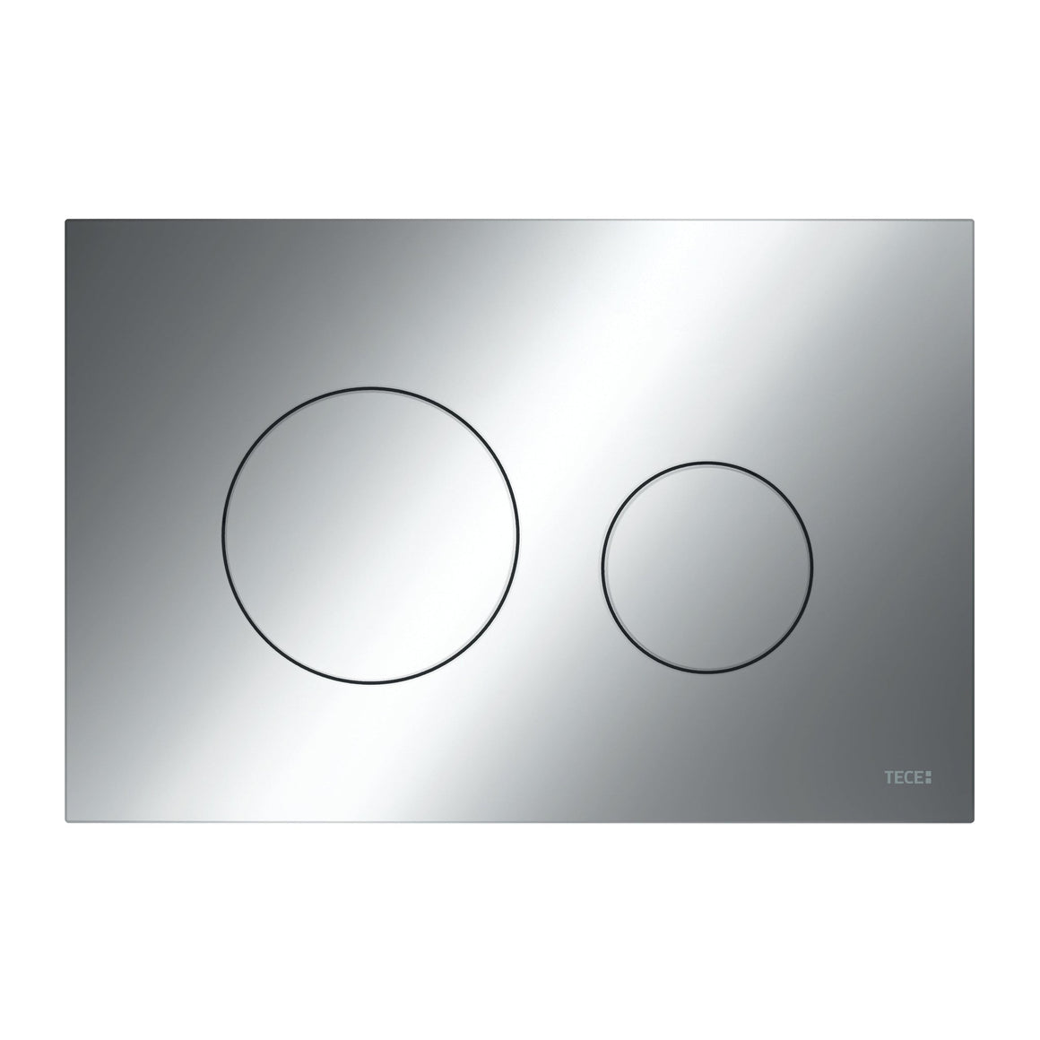 TECE Loop WC-bedieningsplaat GLANZEND CHROOM - productfoto