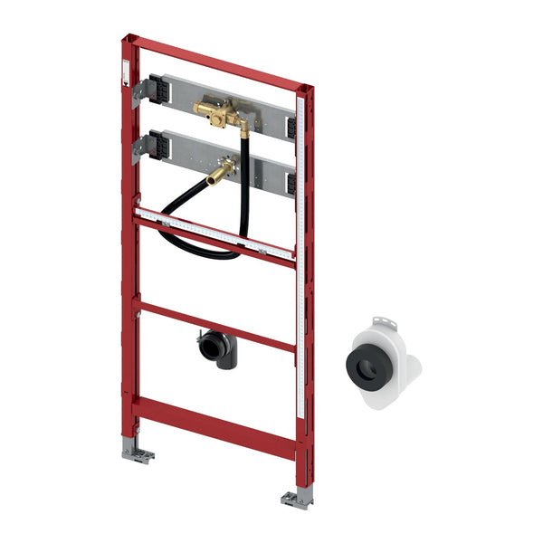 Bâti-support pour urinoir TECEprofil - avec boîtier de rinçage TECE U 1 - Hauteur de bâti 1120 mm