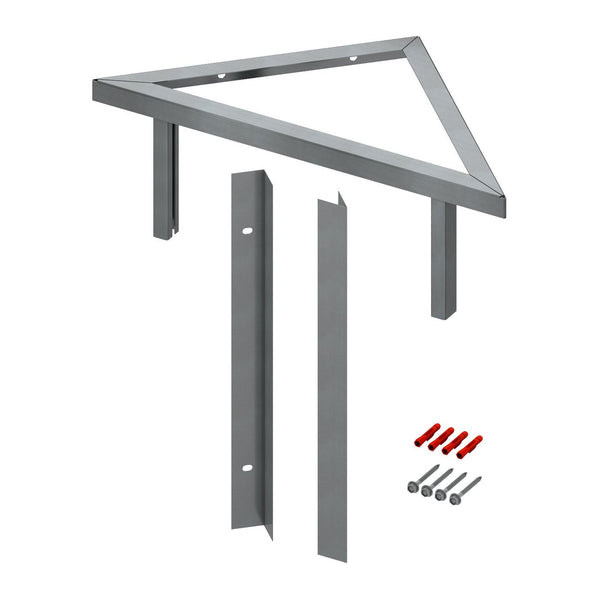 Fixation murale TECE pour montage en angle à 90° de bâti-supports WC