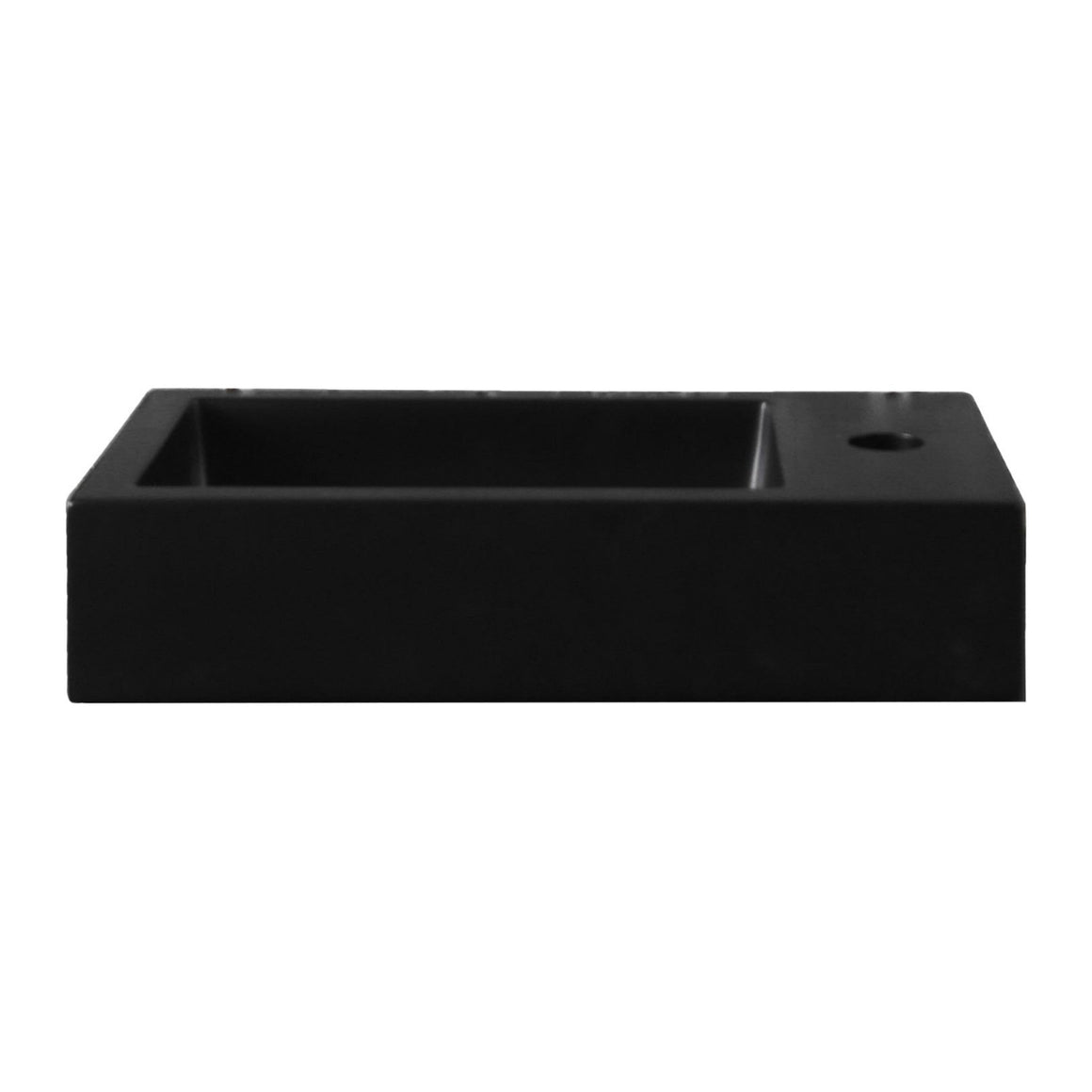 Aloni 711A-LRB mat zwart - productfoto