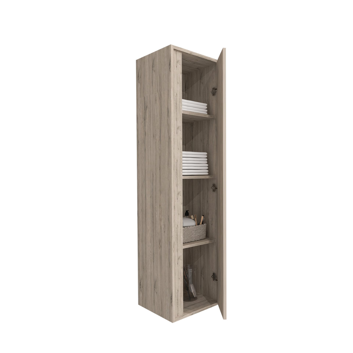ALONI SALLY hoge badkamerkast – Softclose
