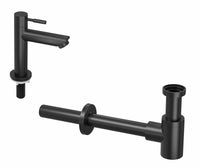 Ink kranen combiset 1B fonteinkraan laag met sifon