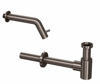 Ink kranen combiset 3B fonteinkraan wandmodel met sifon