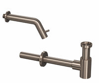 Ink kranen combiset 3B fonteinkraan wandmodel met sifon