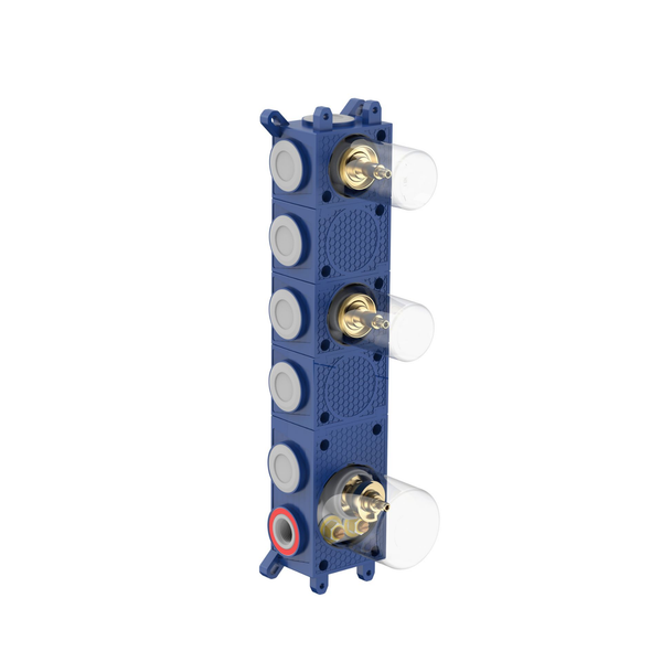 ALONI Stria inbouwbox voor douchemengkraan – 2-weg – thermostatisch – inbouw