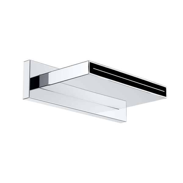 ABS Baduitloop met Waterval Wiesbaden 20X2,2 Cm in Chroom