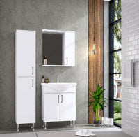 ALONI ALECO KOLOMKAST (35X190CM) - WIT