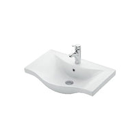 ALONI ALECO KERAMISCHE WASTAFEL (65CM) - WIT