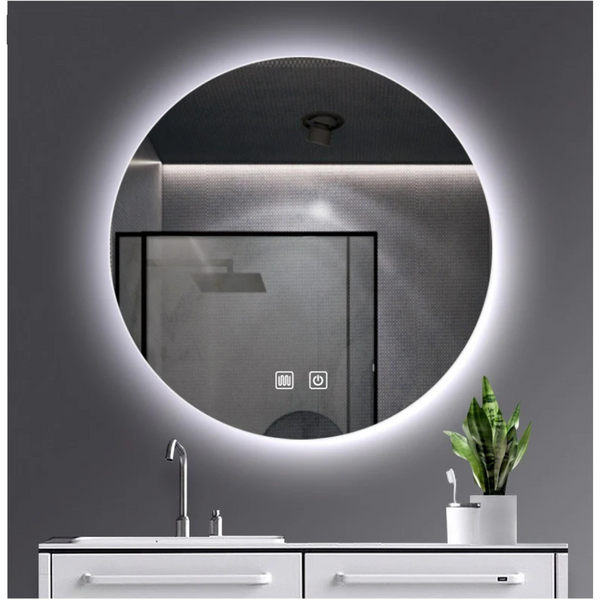 ALONI OMEGA RONDE LED-SPIEGEL MET VERWARMING (Ø120CM)