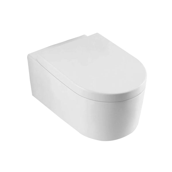 Arco wandcloset met Arco toiletzitting softclose en quick release glans wit
