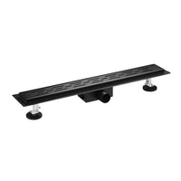 ALONI DOUCHEGOOT - MET ROOSTER - COMPLEET - 90CM - MAT ZWART