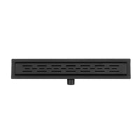 ALONI DOUCHEGOOT - MET ROOSTER - COMPLEET - 60CM - MAT ZWART