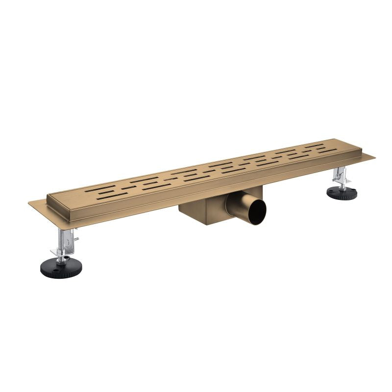 ALONI DOUCHEGOOT - MET ROOSTER - COMPLEET - 60CM - BRUIN BRONS - detailafbeelding