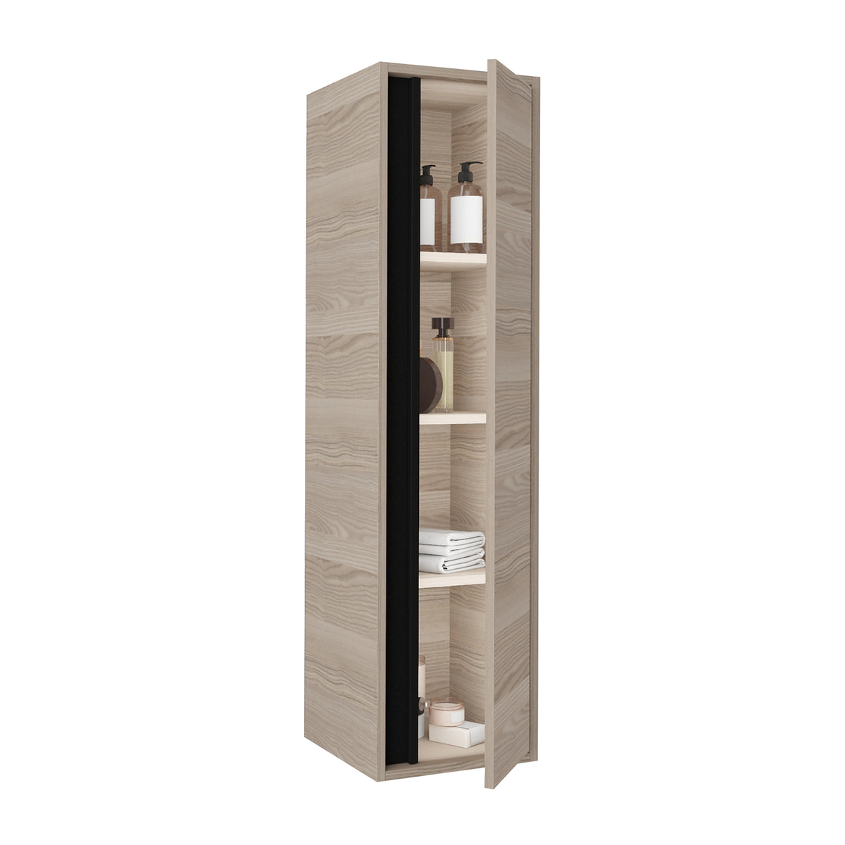 ALONI SHARP KOLOMKAST (135CM) - HAZELNOOT