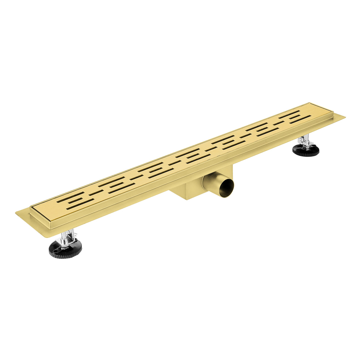 ALONI DOUCHEGOOT - MET ROOSTER - COMPLEET - 70CM - GEBORSTELD GOUD