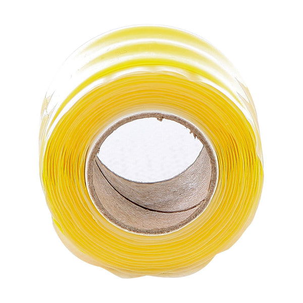 BELRAD Zelfvulkaniserende Kleefband Geel 2,5 cm x 2 m
