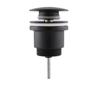 ALONI CLICKWASTE PUSH-UP 5/4 OVERLOOP - MAT ZWART