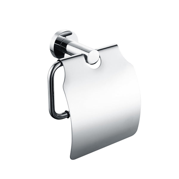 ALONI toiletrolhouder met klep - Chroom