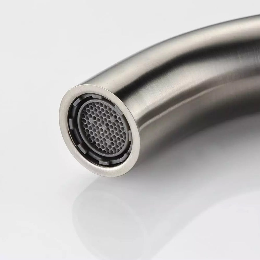 ALONI Inbouw Wastafelmengkraan - Gunmetal grijs