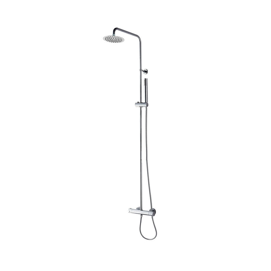 Caral-Eco Douchette avec tube de rallonge Wiesbaden 50 cm en chrome