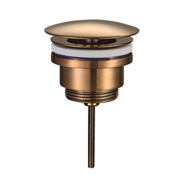 Caral Luxury Solid Waste Wiesbaden 5/4" in geborsteld bronskoper
