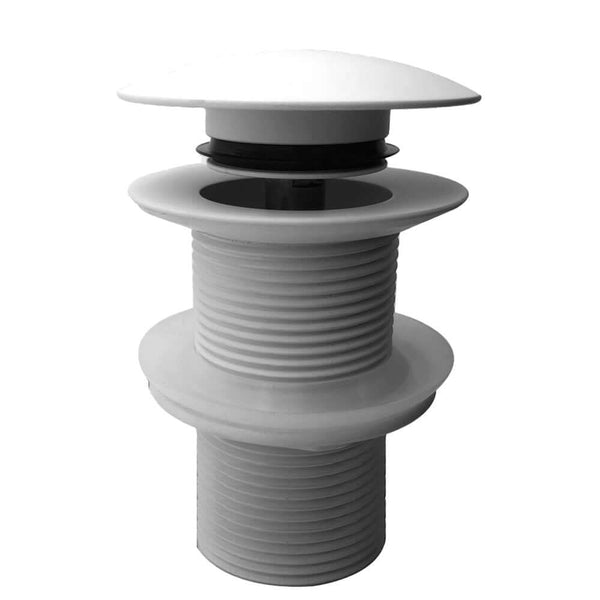 Caral Rallongé 5/4" Clickwaste Bouchon de vidange Wiesbaden Mat Blanc