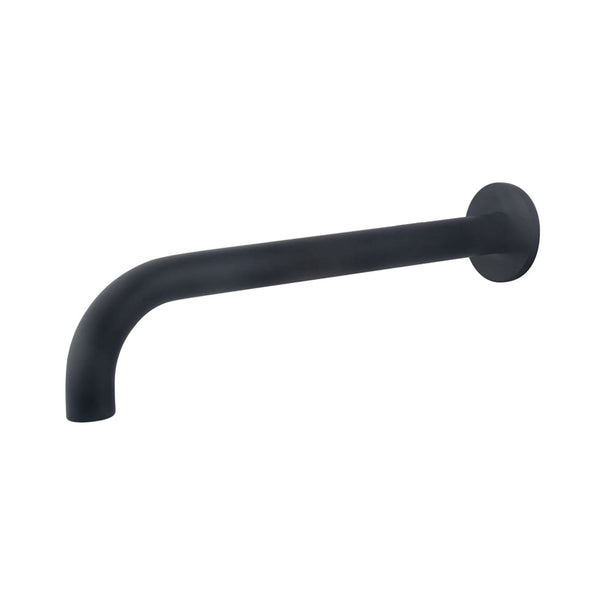 Caral baduitloop rond 30 cm 1/2'' mat zwart