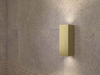 INK Cloud wandlamp geborsteld goud - sfeerbeeld
