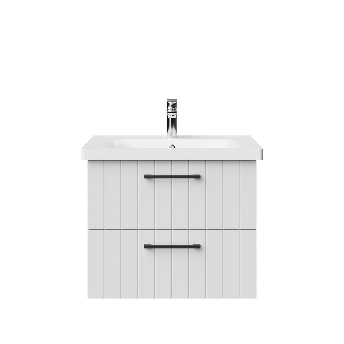 CREAVIT D10 WASTAFELKAST MET 2 LADEN 60,6 CM - WIT