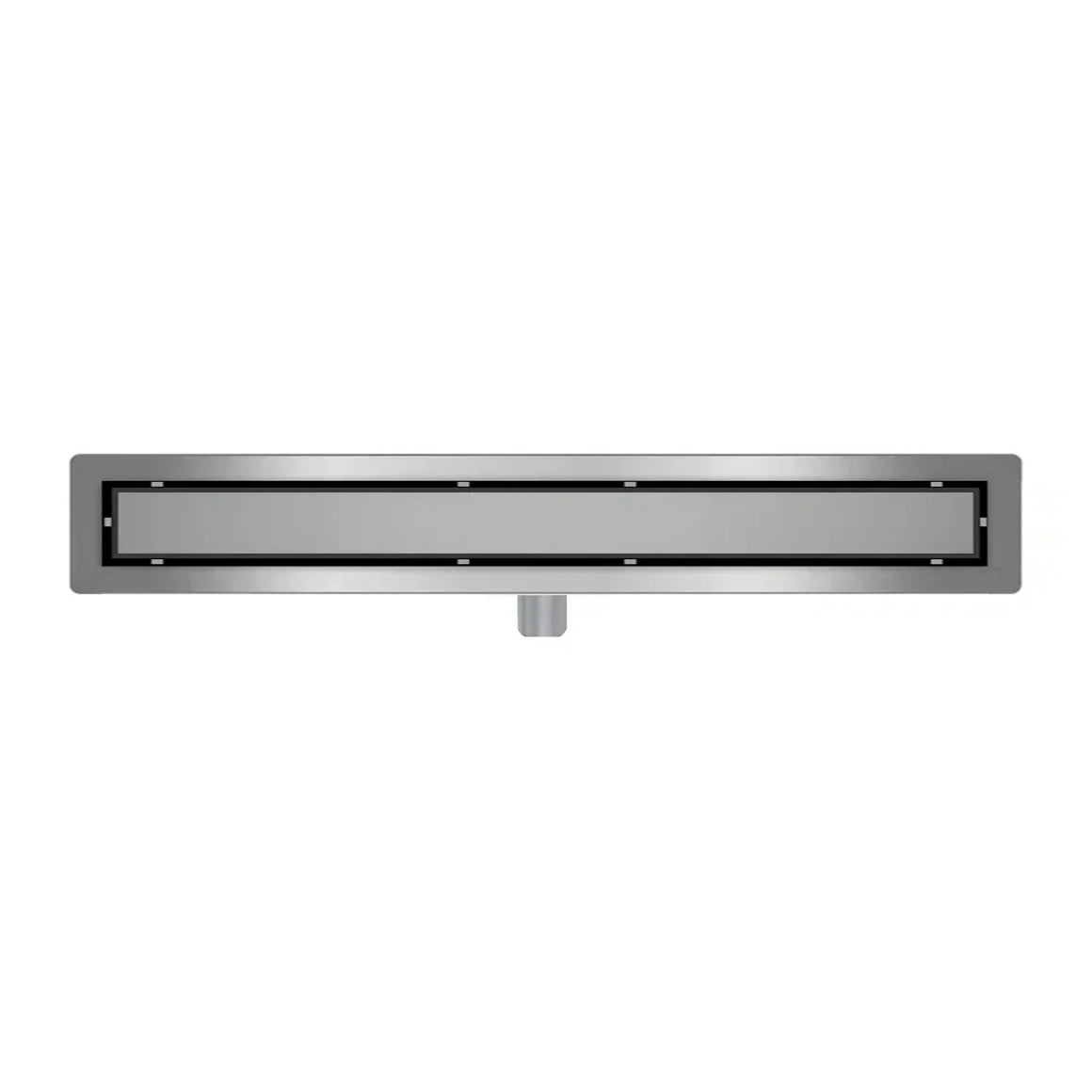 DutchLine Douchegoot met flens en tegelrooster - 1000x70mm / RVS - productfoto #variant_57359067316548