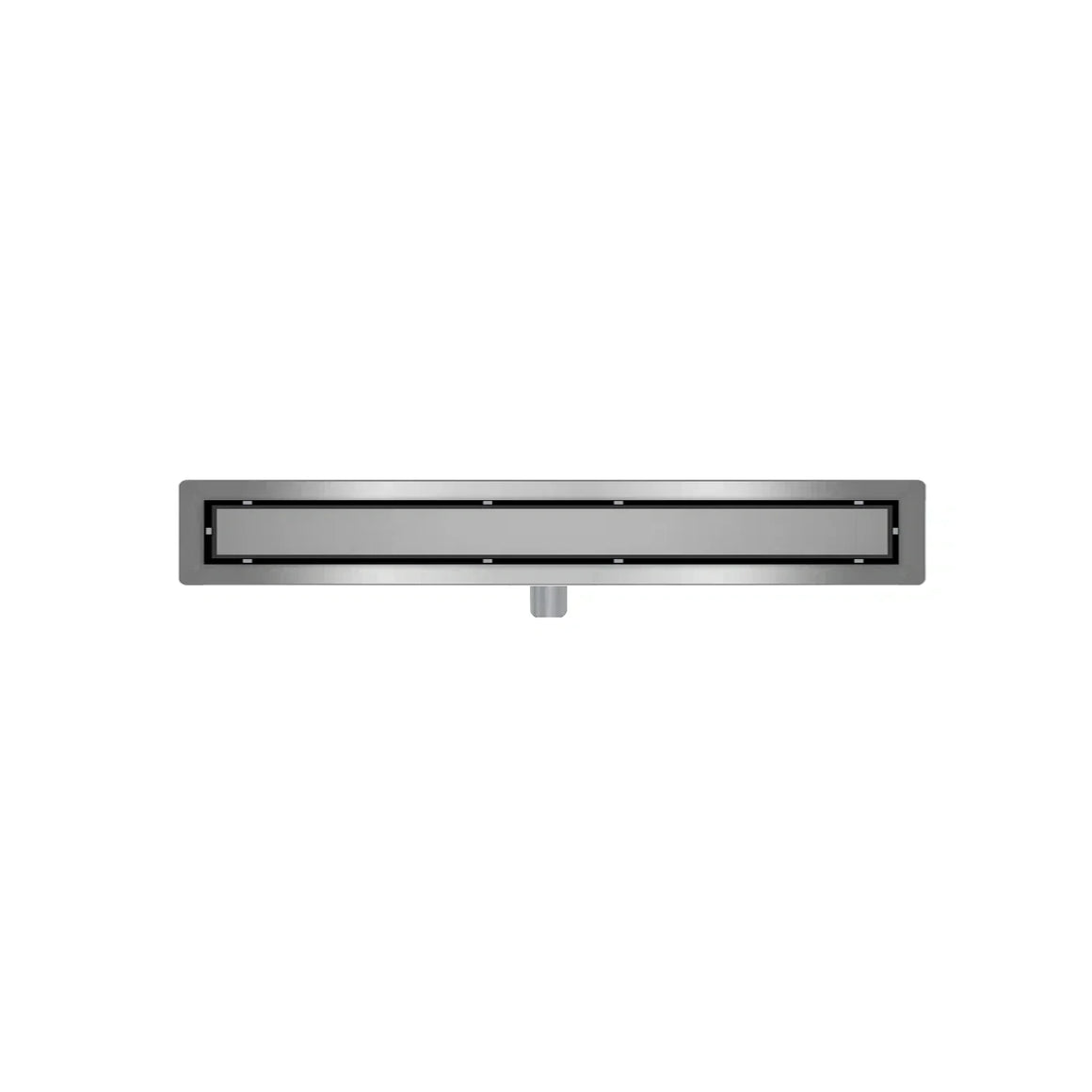 DutchLine Douchegoot met flens en tegelrooster - RVS - 1200x70mm