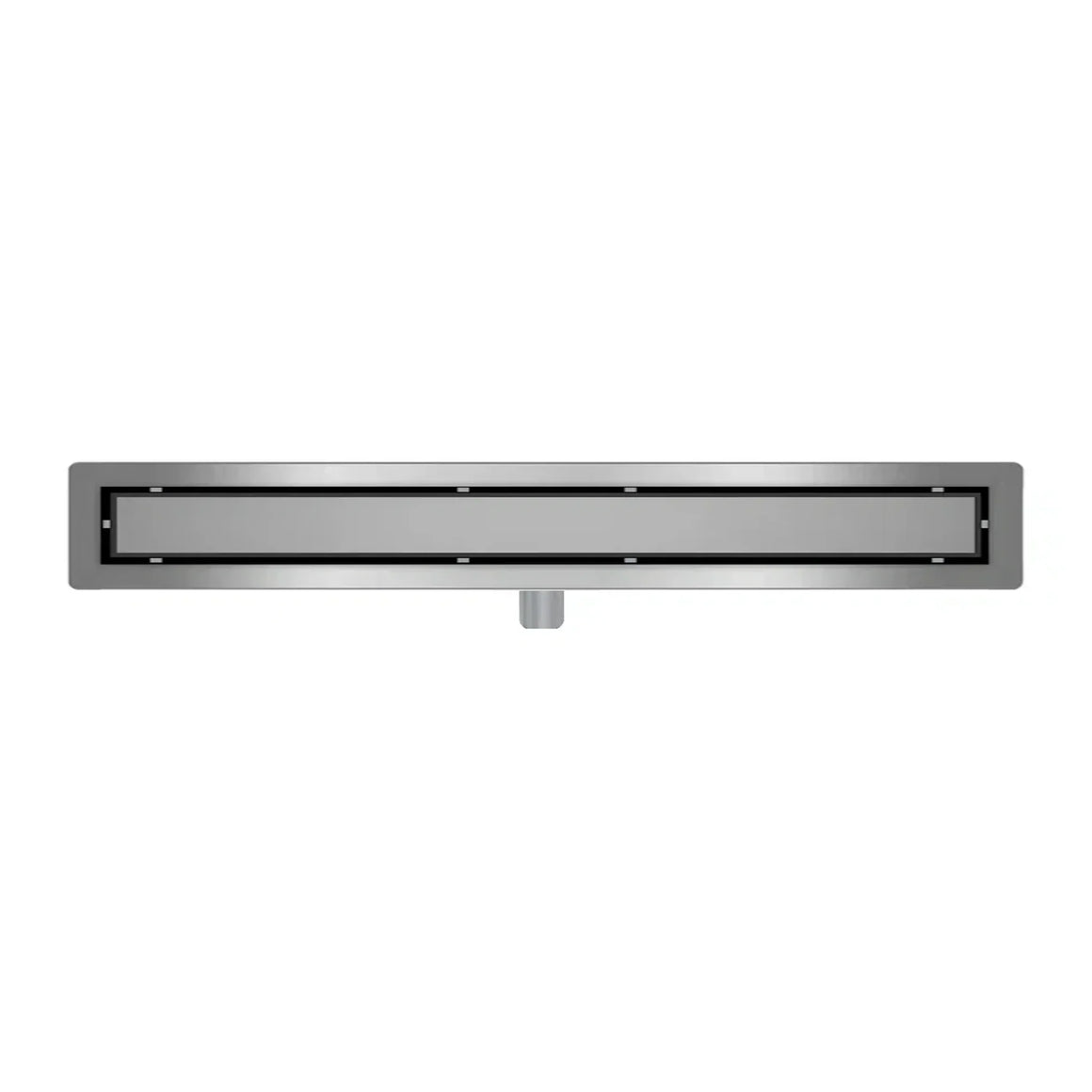DutchLine Douchegoot met flens en tegelrooster - 1400x70mm / RVS - productfoto #variant_57359067382084