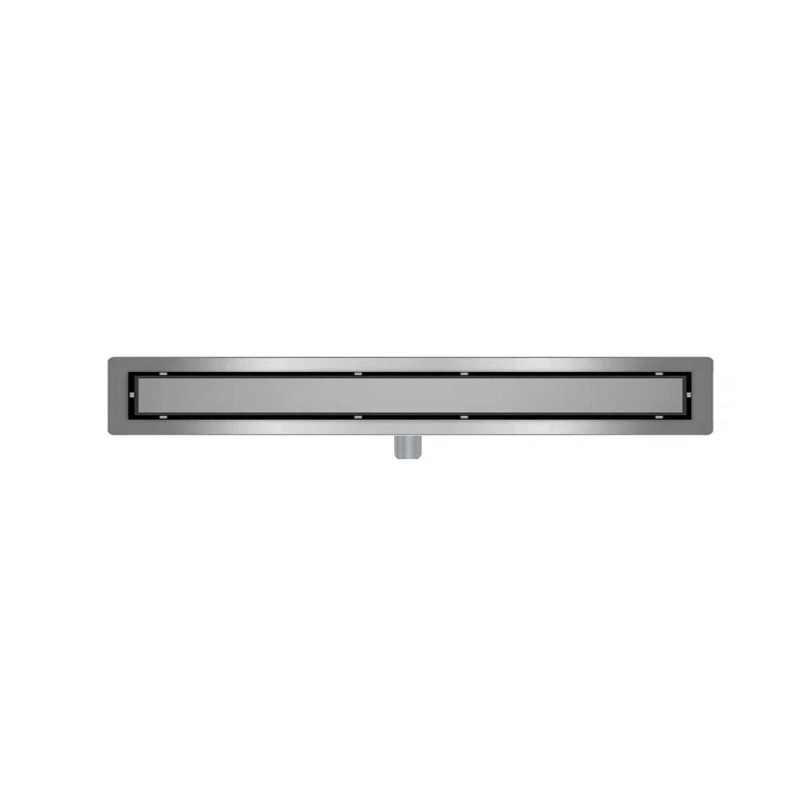 DutchLine Douchegoot met flens en tegelrooster - RVS - 1600x70mm
