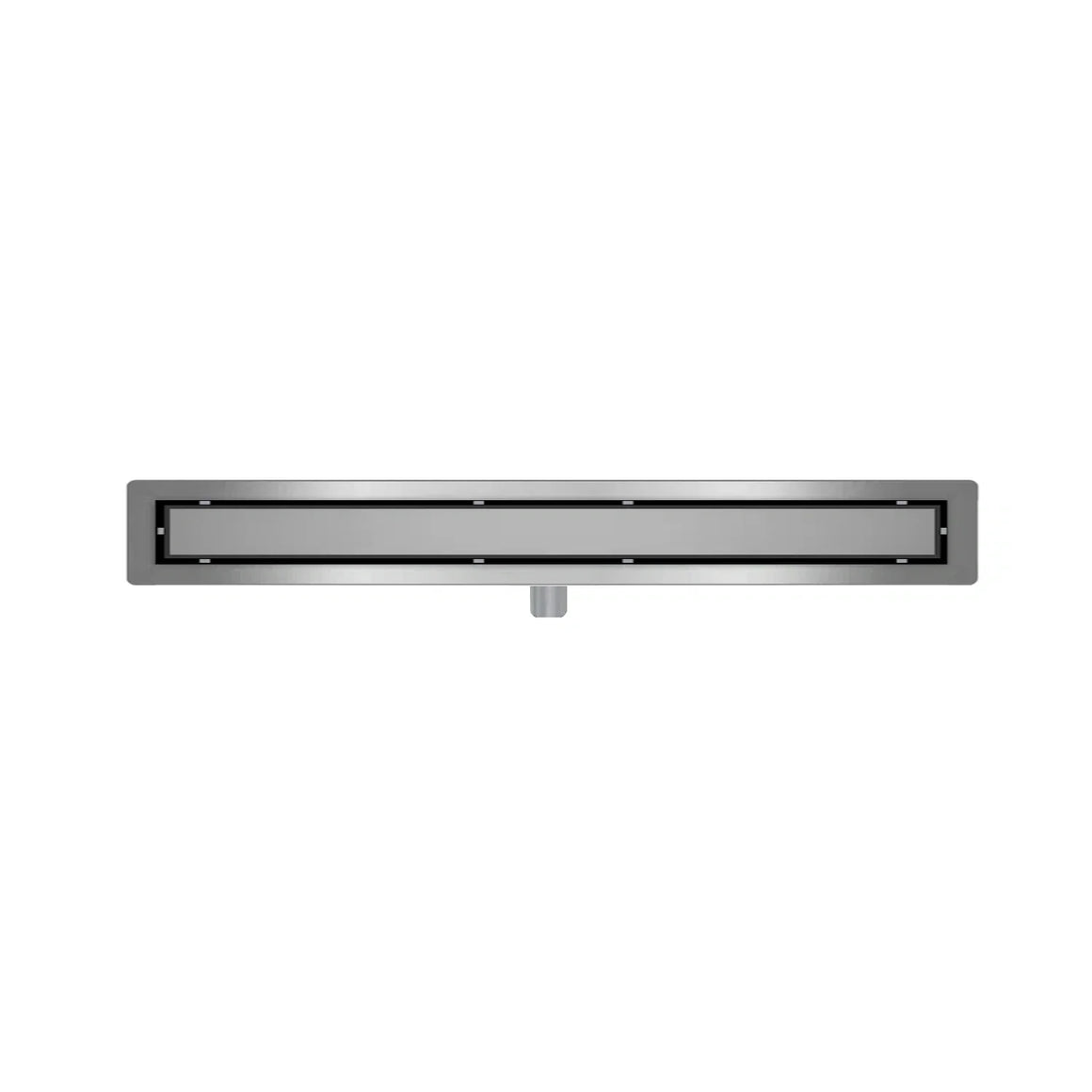 DutchLine Douchegoot met flens en tegelrooster - RVS - 1800x70mm