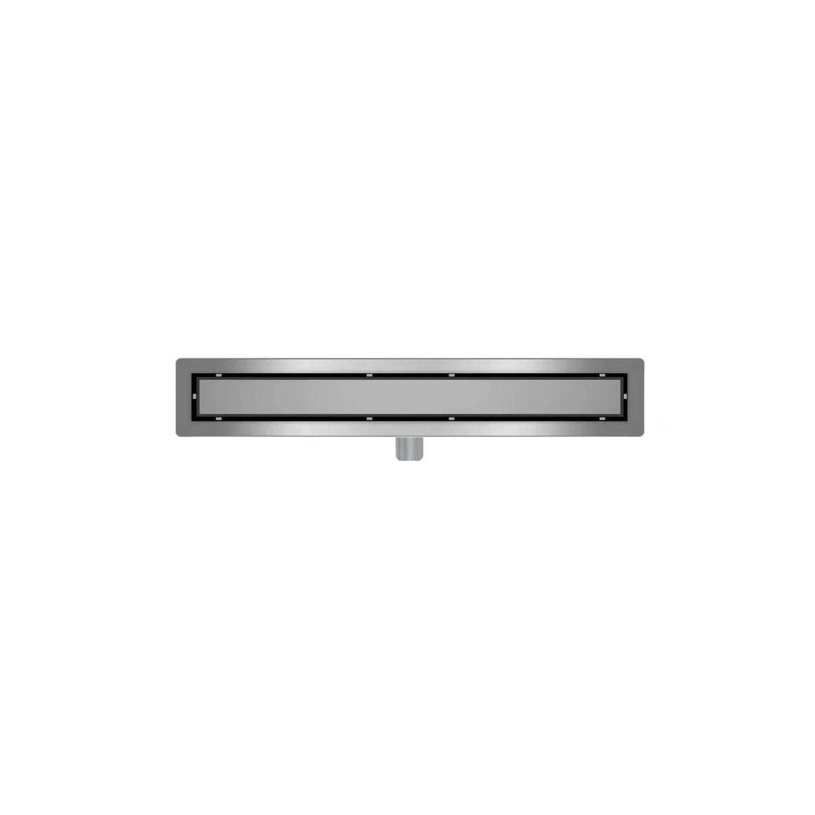 DutchLine Douchegoot met flens en tegelrooster - RVS - 700x70mm