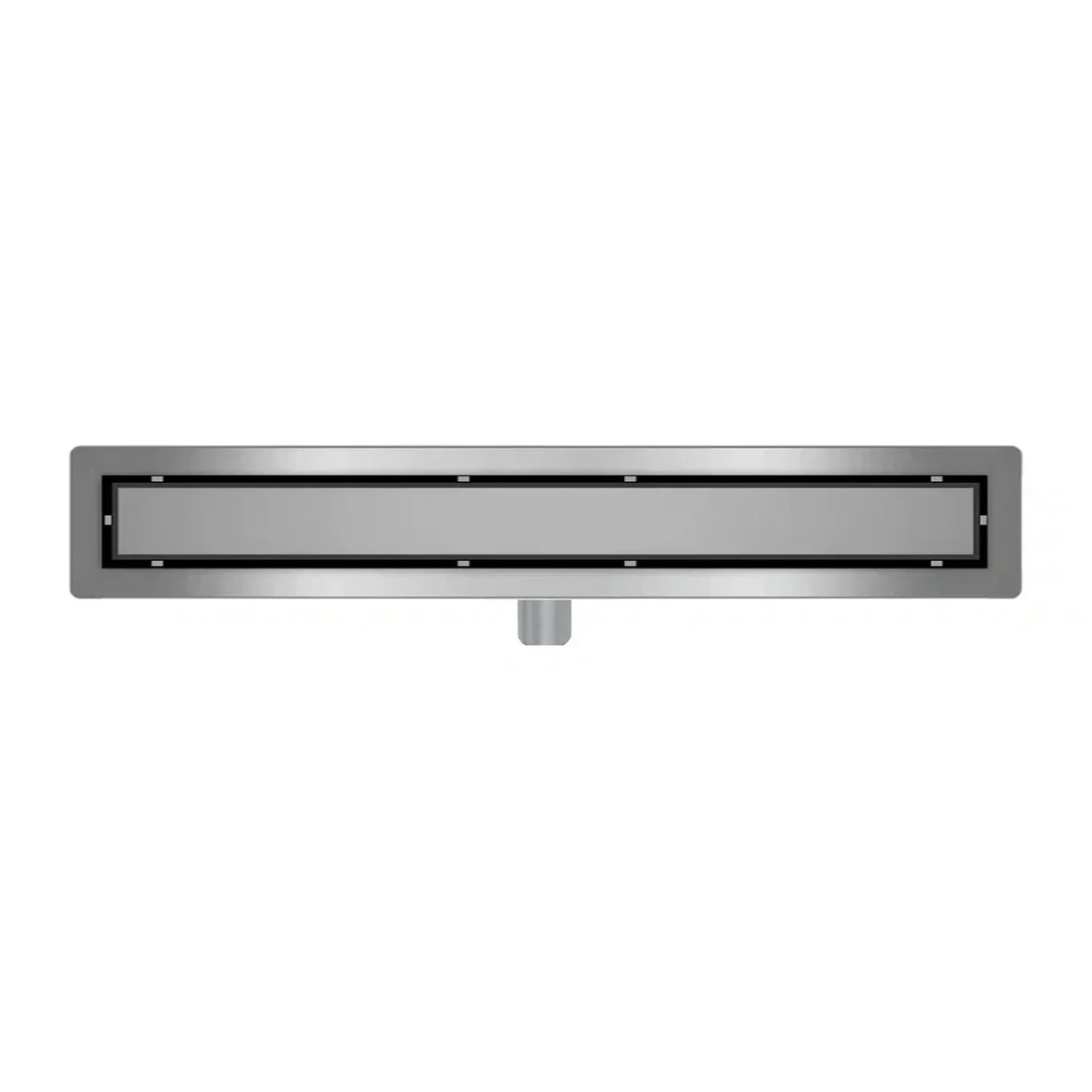 DutchLine Douchegoot met flens en tegelrooster - 800x70mm / RVS - productfoto #variant_57359067578692