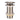 DutchLine Afvoerplug - Extra Lange Clickwaste 10cm – Geborsteld Staal